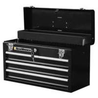 Portable Tool Box, 20" W, 3 Drawers, Black TPB061 | Ontario Packaging