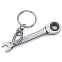 Ratcheting Wrench Stubby Keychain, 12 Point, 1/4", Chrome Finish TPB652 | Ontario Packaging