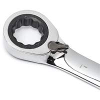Jeu de cl&eacute;s &agrave; cliquets r&eacute;versibles SAE &agrave; 12 pans et 72 dents avec pochette &agrave; outils enroulable, Combinaison, 7 morceaux, Imp&eacute;rial Ontario Packaging