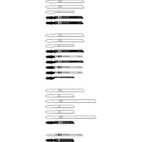 Lame de scie sauteuse, Bim&eacute;tal, Tige en T, 4" lo, 6 dents par pouce Ontario Packaging