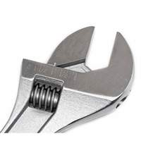 Adjustable Tapered Handle Wrench - Carded, 18" L, 2-1/16"/53 mm Max Width, Chrome/Polished Ontario Packaging