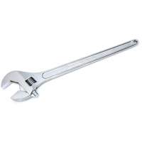 Adjustable Tapered Handle Wrench - Carded, 24" L, 2-7/16"/62 mm Max Width, Chrome/Polished Ontario Packaging