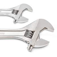 Wrench Set, Adjustable, 2 Pieces, Imperial and Metric Ontario Packaging