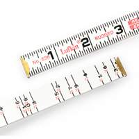 R&egrave;gle de maçon Red End, 6' lo, Bois, Graduations de 1/16" Ontario Packaging