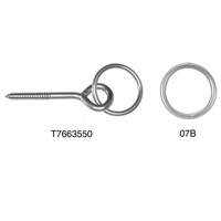 Campbell&reg; Welded Ring, 2", Nickel-Plated Ontario Packaging