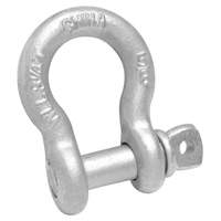 Anchor Shackle, 1/4", Screw Pin, Hot Dip Galvanized TTB835 | Ontario Packaging