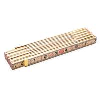 R&egrave;gle pliante, 6' lo, Bois, Graduations de 1/16" Ontario Packaging