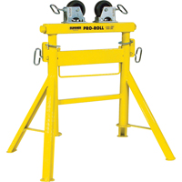 Pro Roll™ Pipe Stand, 2000 lbs. Load Capacity, 36" Pipe Capacity TTT500 | Ontario Packaging