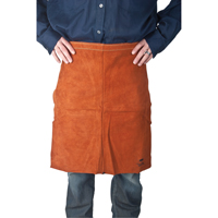 Tablier en cuir, Taille, 24" lo, Lava Brown Ontario Packaging