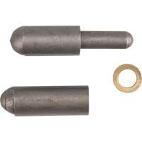 Weld-On Hinge, 0.315" Dia. x 1.575" L, Mild Steel w/Fixed Steel Pin TTV433 | Ontario Packaging