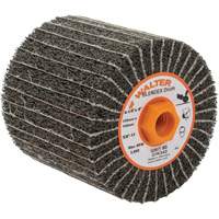 Tambours de finition Two-In-One, 4-1/4" dia. x 4" la, 5/8"-11 Arbre, Grain 80 Ontario Packaging