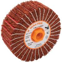 Tambours turbo Two-In-One, 4-1/2" dia. x 2" la, 5/8"-11 Arbre, Grain 60 Ontario Packaging