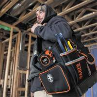 Fourretout Tradesman Pro, Nylon balistique, 40 pochettes, Noir/Orange Ontario Packaging