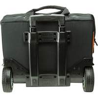 Sac &agrave; outils roulant Tradesman Pro, Polyester balistique, 24 pochettes, Noir/Orange Ontario Packaging