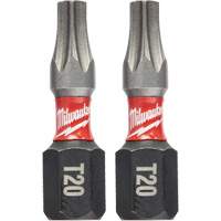 Forets &agrave; chocs Shockwave, Torx, T-20, Prise 1/4" Ontario Packaging