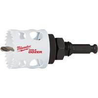 Scie-cloche Hole Dozer avec arbre, 2", Profondeur de la coupe 1-5/8", Bim&eacute;tal Ontario Packaging