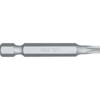 Screwdriver Bit, Torx, T-25 Tip, 1/4" Drive Size, 4-4/5" Length Ontario Packaging