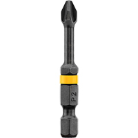 Dewalt 2" Phillips #2 Impact Ready&reg; Bit, Phillips, #2 Tip, 1/4" Drive Size, 2" Length Ontario Packaging