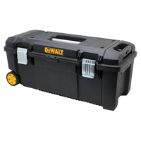 Tool Box on Wheels, 12-1/2" W x 28-1/2" D x 12" H, Black TYP065 | Ontario Packaging
