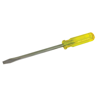 Slotted Screwdriver, 3/8", 12-1/2" L, Plastic Handle TYP601 | Ontario Packaging