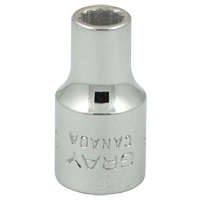 Douille, 3/16", Prise 1/4", 12 pans Ontario Packaging