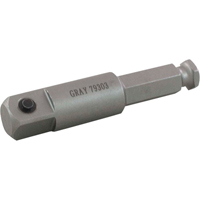 Male Hex Extension, 1/2" Drive, 2-1/5" L Ontario Packaging