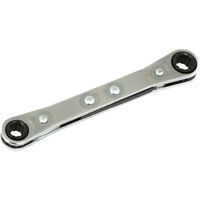 Flat Ratcheting Box Wrench, 1/4" Drive, Plain Handle TYR632 | Ontario Packaging