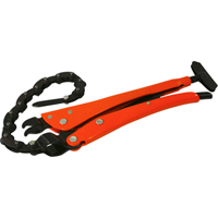 Locking Chain Clamp Pliers, 13" Length, Omnium Grip Ontario Packaging