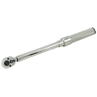 Micrometer Torque Wrench, Click, 3/8" Square Drive, 30 - 250 in-lbs. Ontario Packaging