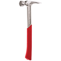 Milled Face Framing Hammer, 22 oz., Solid Steel Handle, 15" L TYX836 | Ontario Packaging