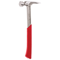 Smooth Face Framing Hammer, 22 oz., Solid Steel Handle, 15" L TYX837 | Ontario Packaging
