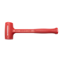 Urethane Dead Blow Hammer, 45 oz., Textured Grip, 12" L Ontario Packaging