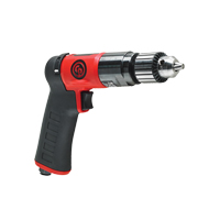 Pneumatic Pistol Drill CP9790C, 6.9 CFM, 1/4" NPT, 98.5 dBA, 3/8" Chuck, Keyed TYY301 | Ontario Packaging