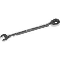 SAE Ratcheting Combination Wrench, 12 Point, 1/4", Chrome Finish Ontario Packaging