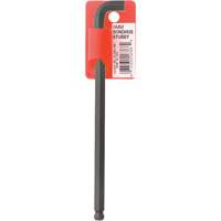 Long-Arm Hex Key Wrench, Ball End, 6 mm x 139 mm L, L Shape Ontario Packaging