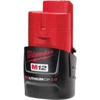 M12 Redlithium 3.0 Compact Battery Pack, Lithium-Ion, 12 V, 3.0 Ah Ontario Packaging