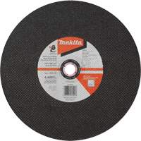 Abrasive Cut-Off Wheel, 14" x 3/32", 1" Arbor, Type 1, Aluminum Oxide, 4400 RPM Ontario Packaging