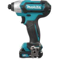 CXT Impact Driver Kit, 1/4", 970 in-lbs Max. Torque, 12 V, Lithium-Ion Ontario Packaging