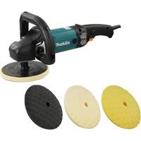 Electronic Polisher, 7" Pad, 120 V, 10 A, 0-3200 RPM UAF045 | Ontario Packaging