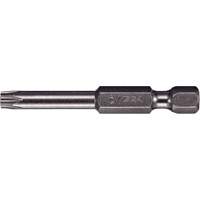 Power Bit, Torx, T-8 Tip, 1/4" Drive Size, 2" Length Ontario Packaging