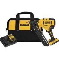 Max XR&reg; Angled Finish Nailer Kit, 20 V, Lithium-Ion Ontario Packaging