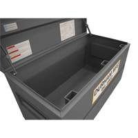 Jobsite Storage Box, 48" x 24" x 27-13/16", Steel, Grey UAI845 | Ontario Packaging