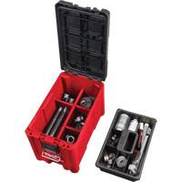 Coffre &agrave; outils compact Packout, 10" x 16-1/5" x 13", Noir/Rouge Ontario Packaging