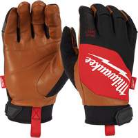 Performance Gloves, Grain Goatskin Palm, Size Small Ontario Packaging
