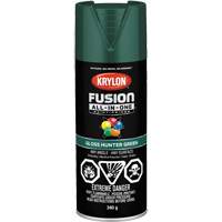 Fusion All-In-One™ Paint, Green, Gloss, 12 oz., Aerosol Can UAJ413 | Ontario Packaging