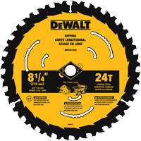 Circular Saw Blade, 8-1/4", 24 Teeth, Wood Use UAJ625 | Ontario Packaging