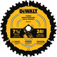 Circular Saw Blade, 7-1/4", 24 Teeth, Wood Use UAJ673 | Ontario Packaging