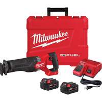 M18 Fuel Sawzall&reg; Reciprocating Saw Kit, 18 V, Lithium-Ion Battery, 3000 SPM Ontario Packaging