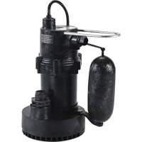 5.5 Series Sump Pump, 35 GPM, 115 V, 3.5 A, 1/4 HP UAK135 | Ontario Packaging