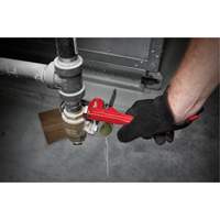 Pipe Wrench, 1" Jaw Capacity, 8" Long, Powder Coated Finish Ontario Packaging